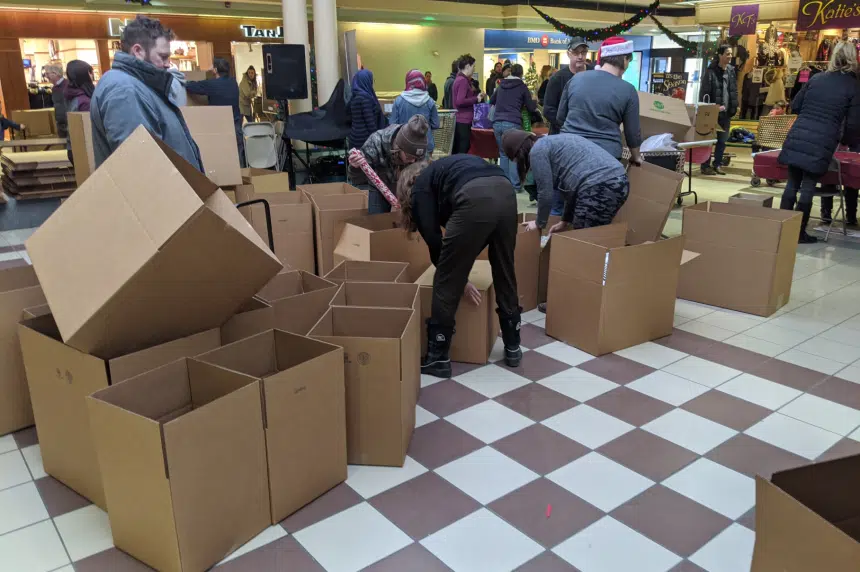 Adopt-A-Family ready to receive thousands of presents for Saskatoon families