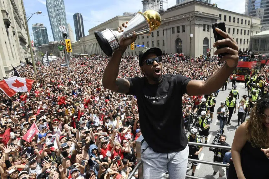 Raptors named The Canadian Press team of the year for historic championship run