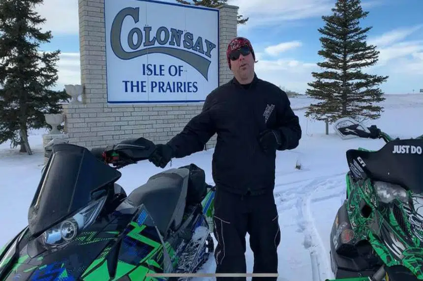 Snowmobile journey in northern Sask. aims to raise PTSD awareness