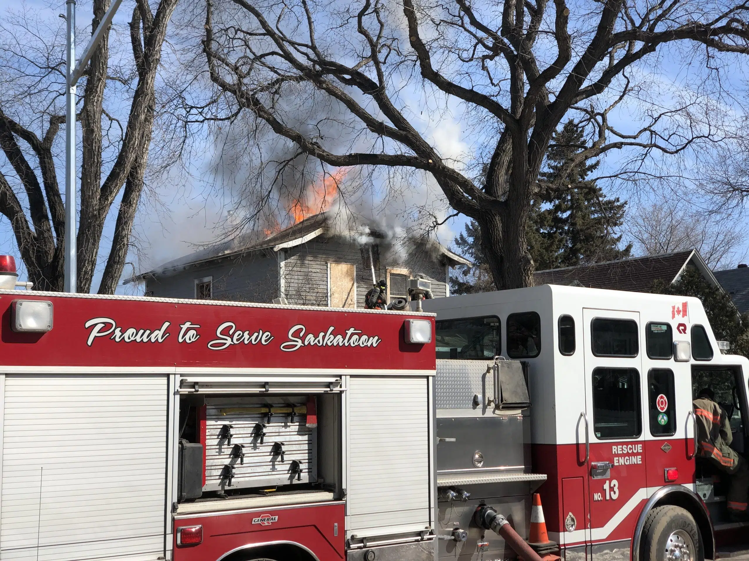 Update: Arson suspected in Riversdale house fire