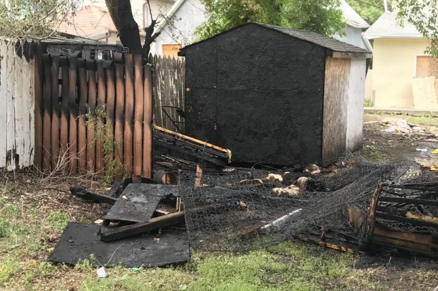 Firefighters respond to suspicious Riversdale blaze