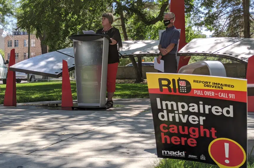 MADD unveils mobile signs showing where drunk drivers were caught