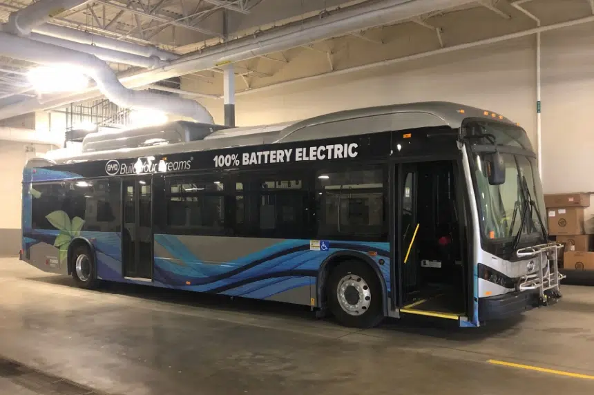 City unveils first electric bus in its fleet
