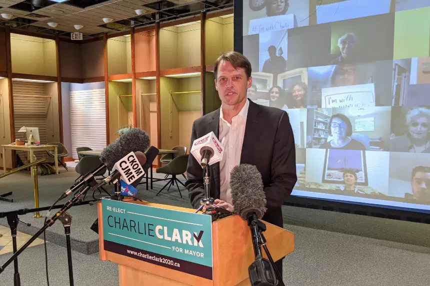 Clark warns of divisive politics, slate candidates during campaign launch