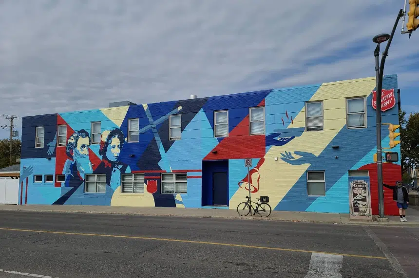'A sense of beauty for the neighbourhood:' SCYAP completes mural project at 19th St. Salvation Army