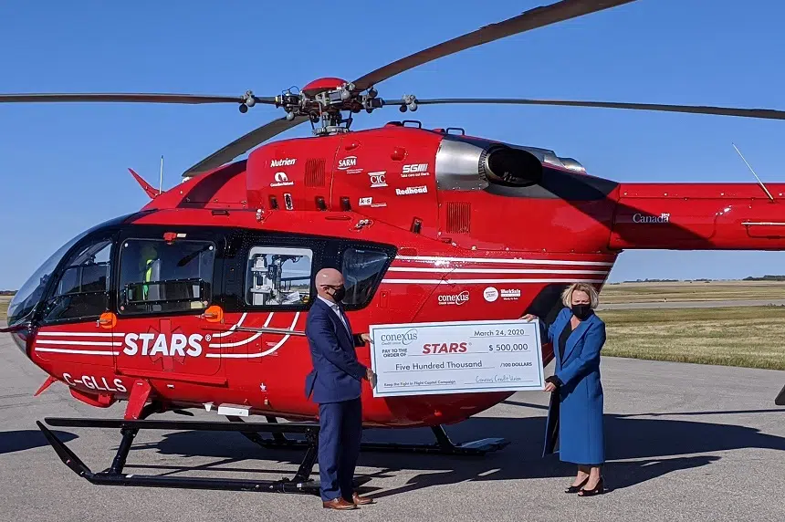 STARS receives $500,000 donation towards replacing fleet