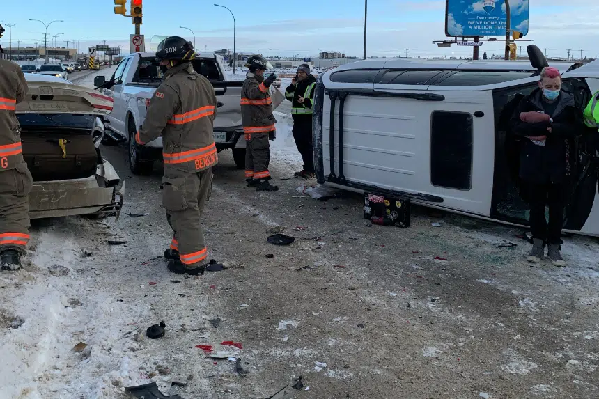 No injuries reported in multi-vehicle crash near Circle Drive