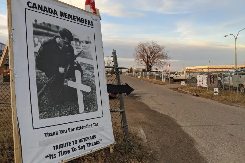 Saskatoon Remembrance Day ceremony replaced with drive-by tribute