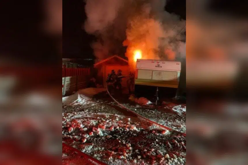 Saskatoon camper fire deemed suspicious