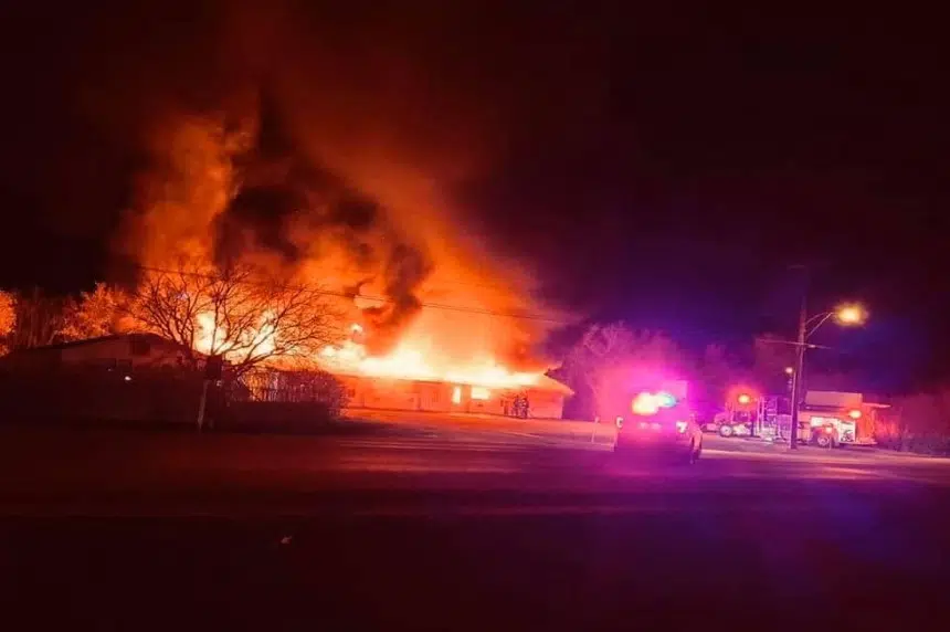 Rosthern motel destroyed by fire