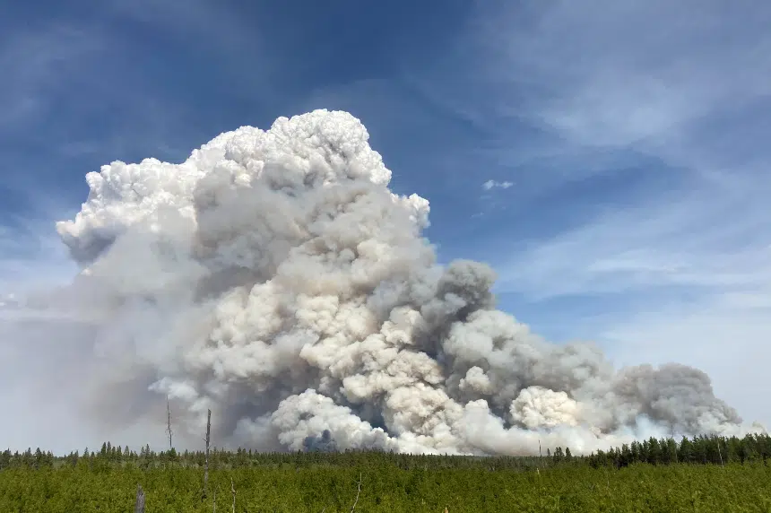 Wildfire moving away from Prince Albert, no reported damage to homes