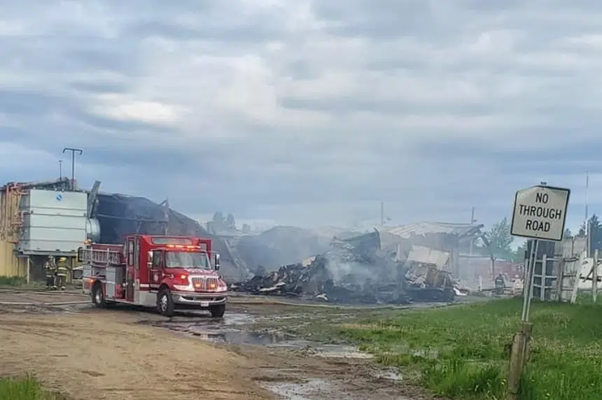 "That was our hub": Meadow Lake arena devastated by fire