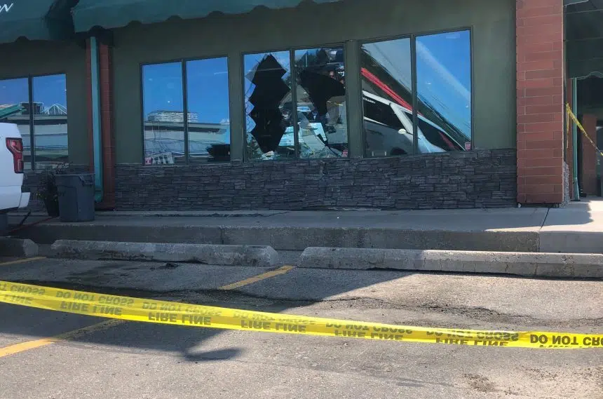 Vehicle crashes into Saskatoon bookstore