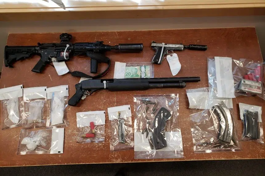 Man facing weapons, drug charges after traffic stop in Nipawin