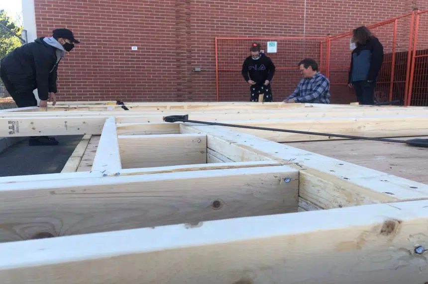 Nutana Collegiate partners with Indigenous organization to build homes for First Nations