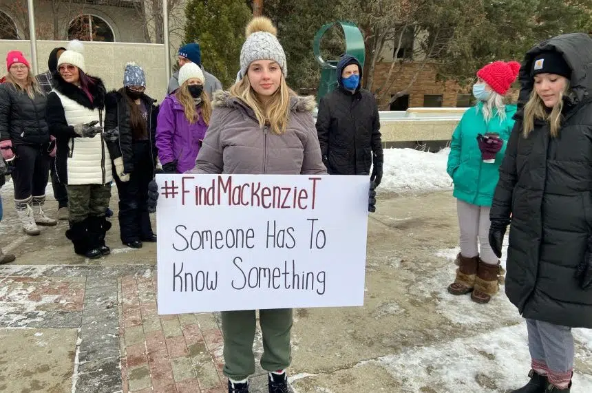 Family holds rally as search continues for missing woman Mackenzie Lee Trottier