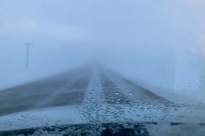 Highways around Regina affected by whiteout conditions