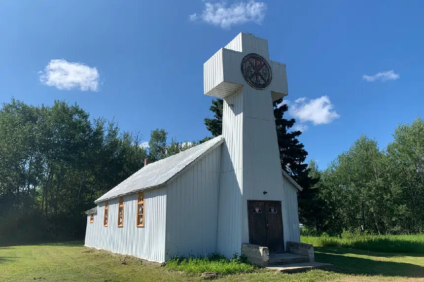 First Nation community grieves loss of church after fire