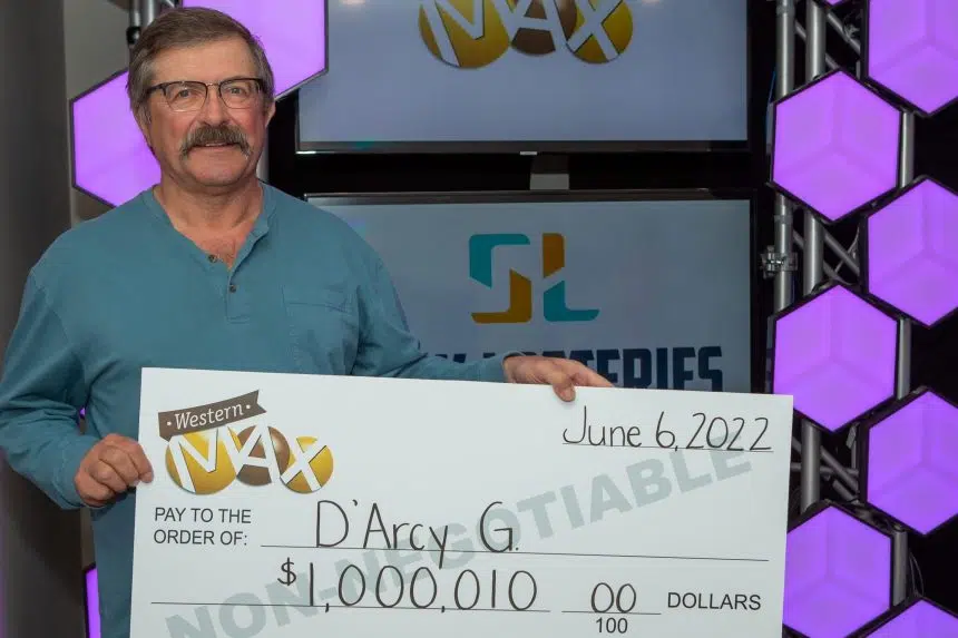 Twice is nice: Dalmeny man claims second $1M lottery prize