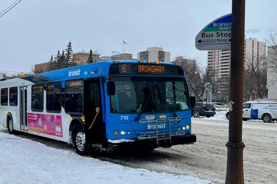 Police investigate collision between Saskatoon Transit bus and pedestrian