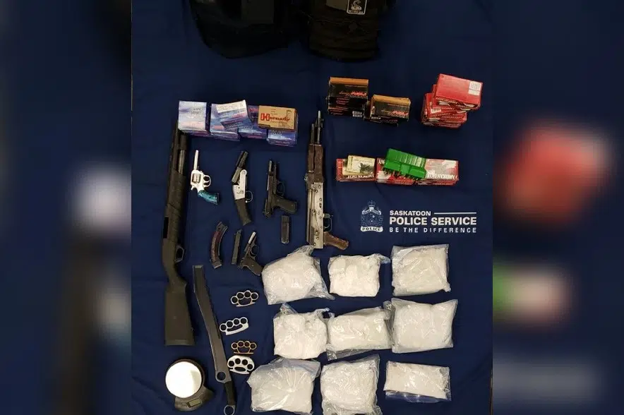 Saskatoon police seize huge trove of drugs and weapons