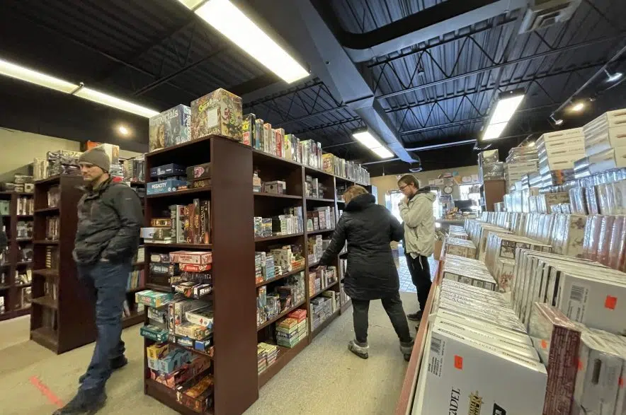 Saskatoon game shop sees sales 'skyrocket' during Christmas season