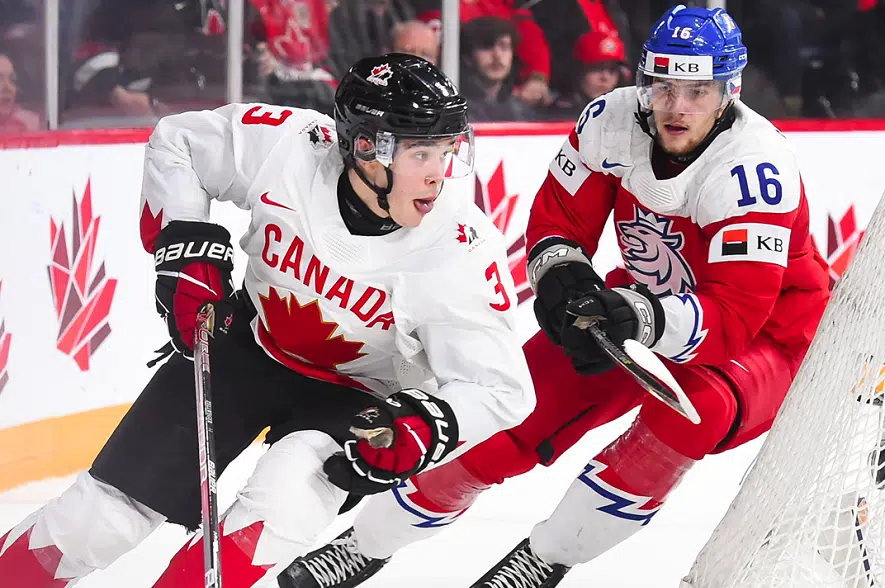 Canada drops opener to Czechia at world juniors