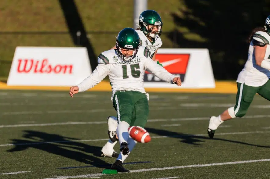 Huskies kicker excited for opportunity with Riders