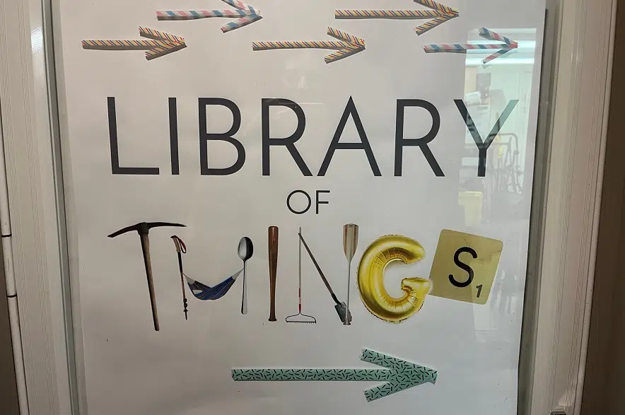 Almost anything but books available at Saskatoon's Library of Things