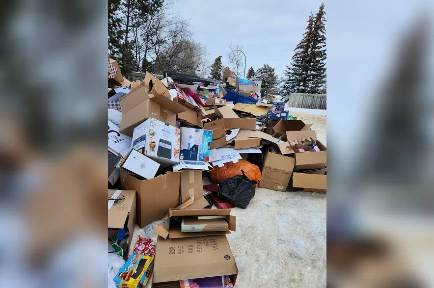Saskatoon recycling depots overwhelmed during holidays 650 CKOM