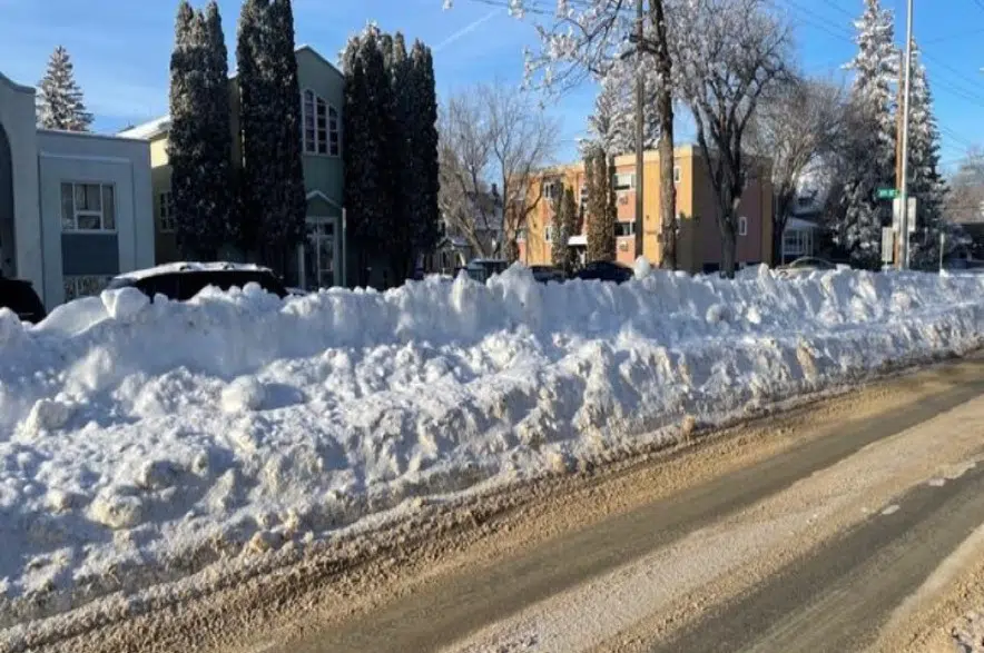 City begins removing snow piles from residential streets