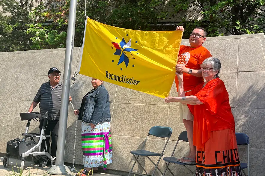 Flag-raising ceremony marks start of National Indigenous History Month