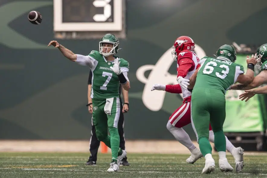 Last-play field goal lifts Stampeders past Riders; Harris carted off with injury