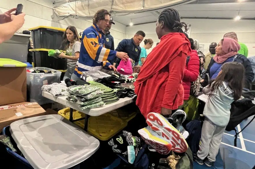 Saskatoon Tribal Council hands out 3,000 backpacks, other supplies for school year