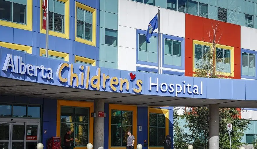 AHS Calgary] Patients and families at Alberta Children's Hospital