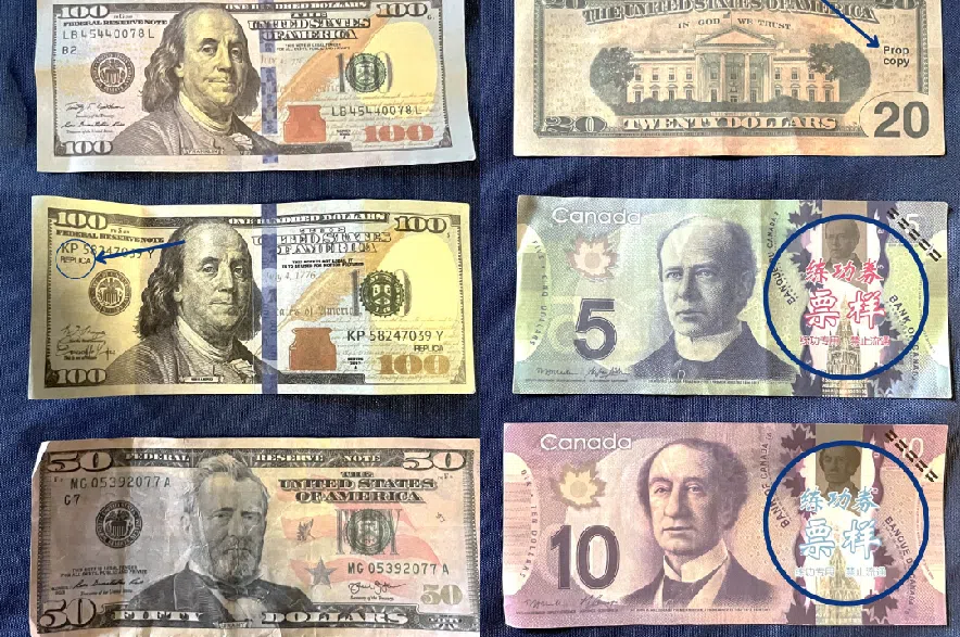 Funny money: Counterfeit cash turns up in Moose Jaw