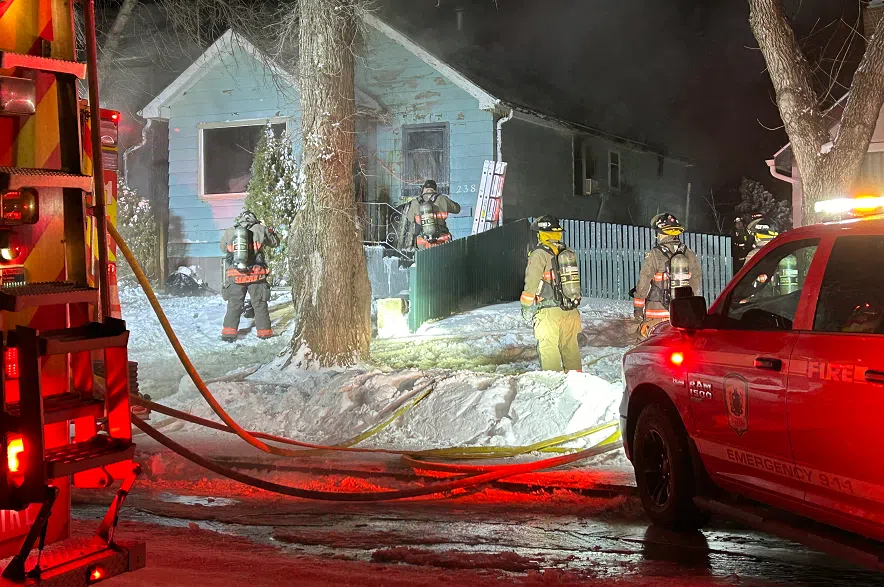 Boarded-up home goes up in flames in Westmount neighbourhood