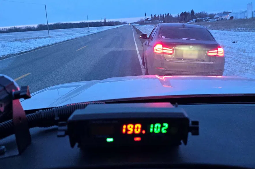 Driver fined $1,246 for going 190 on highway near Humboldt: RCMP