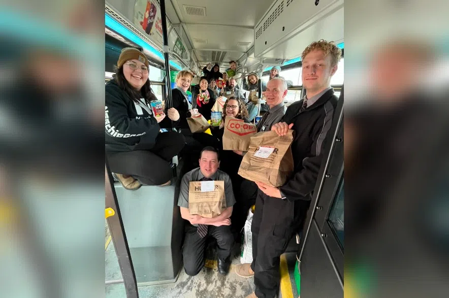 Rock 102 Stuff the Bus campaign collects more than 17,000 pounds of food