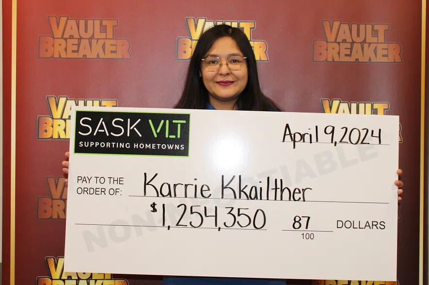 Fond du Lac woman $1,254,350 richer after winning VLT jackpot in Saskatoon