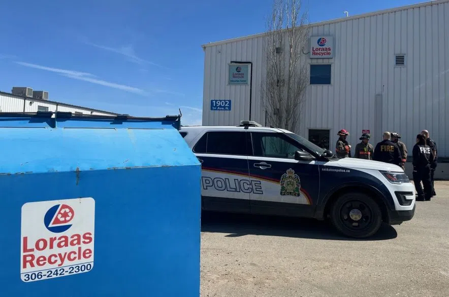 Woman's body found at Saskatoon recycling facility; foul play not suspected
