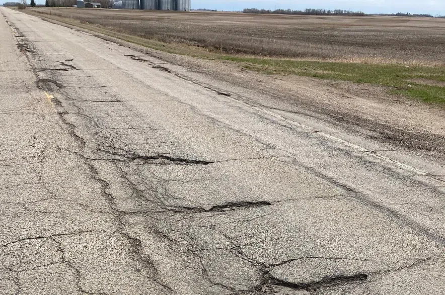 'I don't think it's very safe': Highway 8 near Moosomin dubbed worst in Sask.
