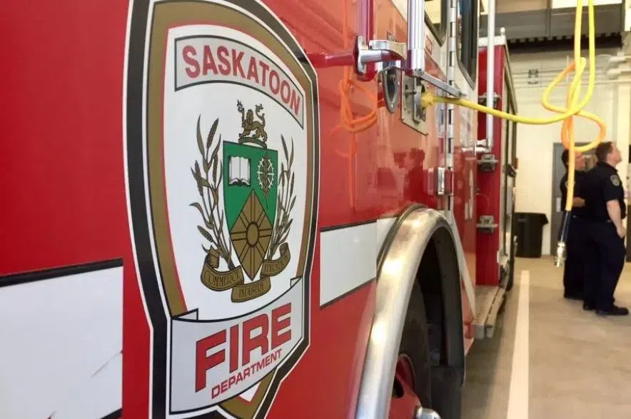Walkway in Gabriel Dumont Park damaged by fire, cause unknown