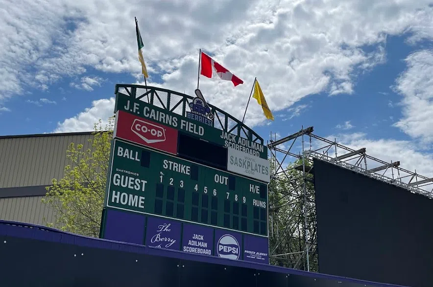 Saskatoon Berries serve themed concession at baseball home opener