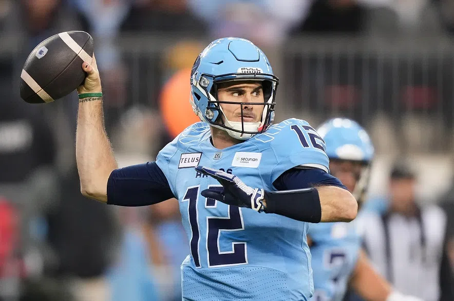 Argos QB Chad Kelly suspended for violating CFL gender-based violence policy