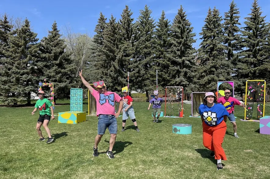 Sum Theatre’s 'The Reel Whirled' will tour with around 15 actors and crew members to a number of Saskatchewan locations this summer. (Alex Brown/650 CKOM)