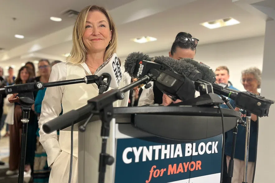Cynthia Block announces mayoral run in Saskatoon