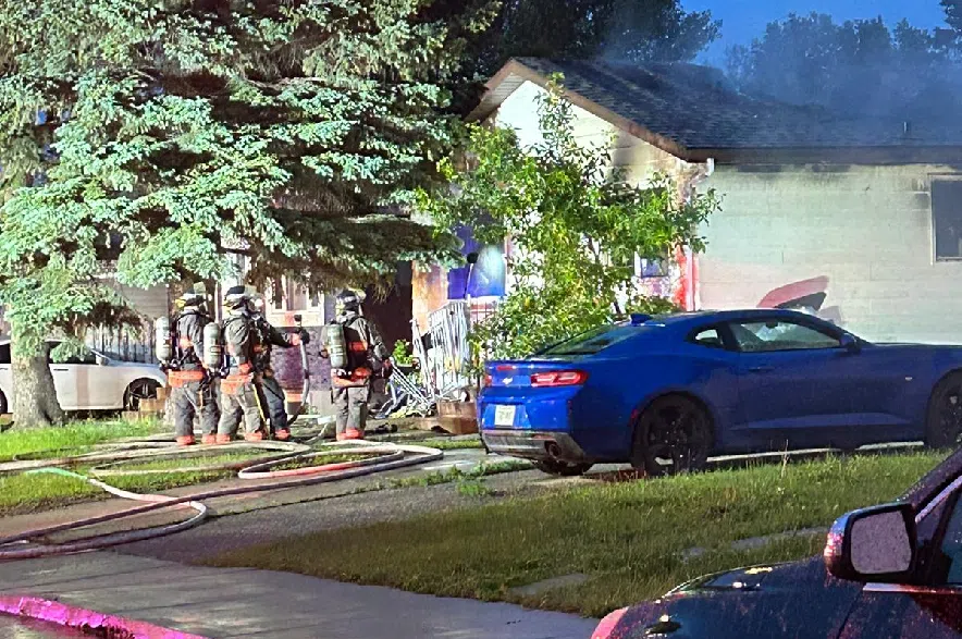 No injuries after house fire on Diefenbaker Drive