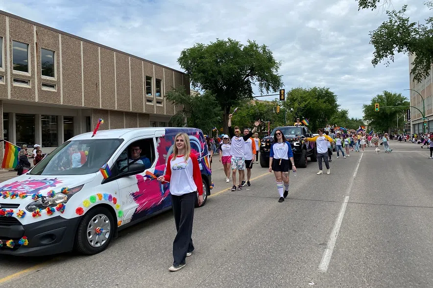 Thousands show support during Saskatoon Pride Parade