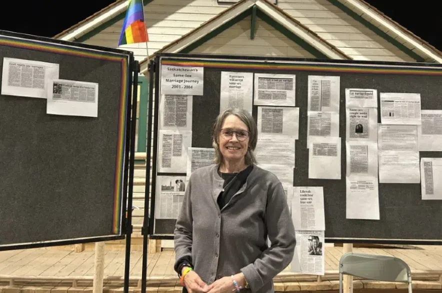 Cheryl Loadmen, chair of the Spark Your Pride event. (Payton Zillich/650CKOM)